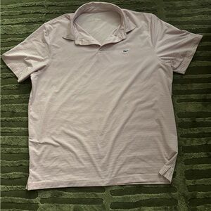 Vineyard Vines Light Pink Polo Shirt